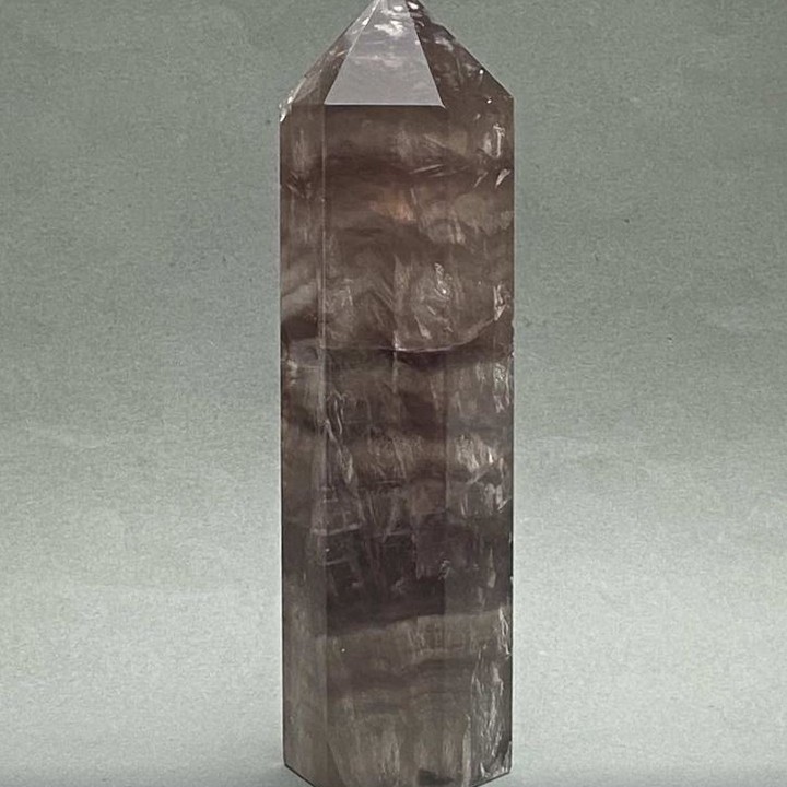 Natural fluorite souvenir pencil 14.5 x 3.7 cm +/- weight 485 g