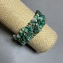 Amazonite bracelet "stone chips" on elastic 7-10(±)mm circumference 18cm+