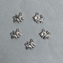 SALE! Lion pendant hardware, plastic, dark silver color, size 16x16x3 mm ± hole, diameter 2-3 mm ± packaging 0.5 kg