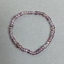 Rondelle Seed Bead Bracelet, 4x3–3.5 mm, 18 cm stretch
