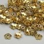 Bead Cap for Beads, Gold-Tone, 6.5 mm