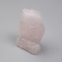Pink Quartz Owl Souvenir Figurine 52×33×25 mm+