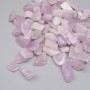 Kunzite natural stone chip undrilled 12-17×10-12 mm +/- (per 100 g)