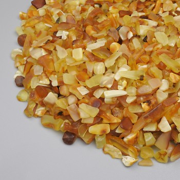 Natural Amber Chip Undrilled 4-12×3-7 mm ± (per 100 g ±)