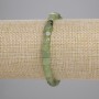 Prehnite Cube Bracelet, 5mm Diameter, 18cm Length, Stretch