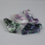 Natural Fluorite Souvenir Plate 85-90 x 35-39 x 11 x 13 (assorted sizes) (Price per 100 g)