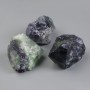 Natural unprocessed fluorite stone, dimensions 55-60×45-55×37-45 mm +/- (assorted sizes) (Price per 100 g)