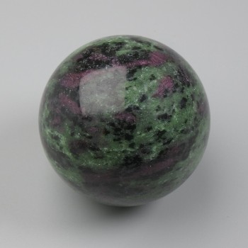 Souvenir sphere of natural zoisite, diameter 45–65 mm +/- (price per 100 g) weight from 180 g