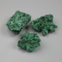 Souvenir Malachite mineral with fibrous-rayed structure 50×42×44 mm +/- (assorted sizes) (Price per 100 g)