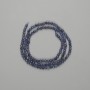 Sapphire Beads, Faceted Round 3mm, on Thread