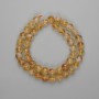 Citrine Beads, Smooth Sphere, 8.5 mm, 38 cm on Thread