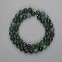 Emerald Beads 8mm Smooth Round, 38 cm Strand