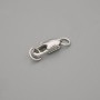 Price per 1 pc. Carabiner clasp, diameter 10×4 mm, ± silver color