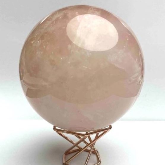 Rose Quartz Sphere, weight 1530 g, price per piece