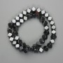 Hematite Faceted Beads 8x8mm ±, 39 cm long