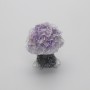 Souvenir statue 'Tree' made from recycled amethyst chips, diameter 45x50 mm+