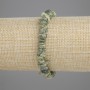 Serpentine Chip Bracelet, Diameter 6–11×2–5 mm, Length 18 cm ±, on Elastic Cord