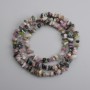Tourmaline chip beads, size 6–14×2–7 mm, length 80 cm ±