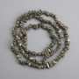Pyrite Nugget Beads, diameter 5-10×3-6 mm ±, length 76 cm ±