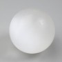 Souvenir Sphere Made of Natural Selenite, Diameter 66 mm (±), Weight from 405 g