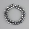 Terahertz Beads, Faceted, 8 mm Diameter, 39 cm Strand