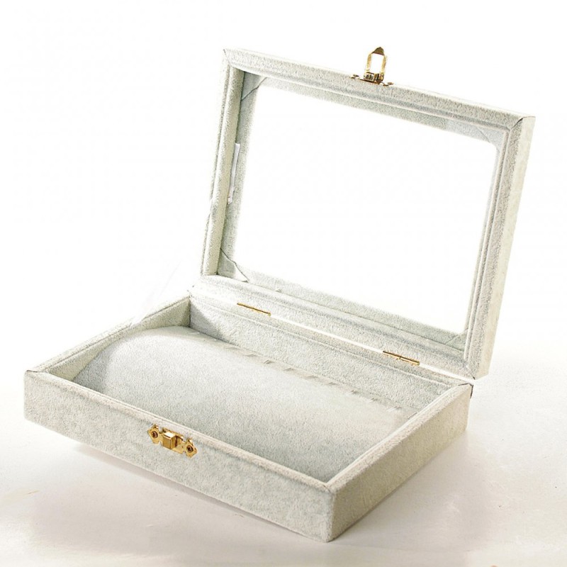 Free shipping as a gift! (20×15×5 cm) Velour display box A40-1