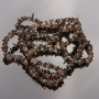 Natural Stone Beads on a Thread Smoky Quartz 3-5mm 'Stone Chip'