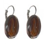 Clearance. (25 mm) Women's Tiger's Eye Stone Earrings