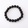 Shungite Elastic Bracelet, diameter 10mm, length 18cm +