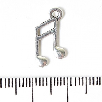 Pendant findings 'Note', 20 g, ±43 pcs