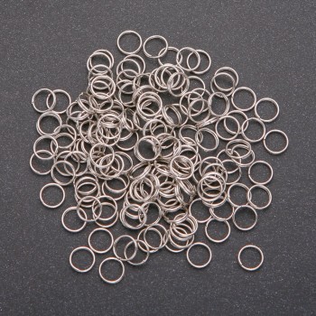 Spring-loaded jump ring 20 g per pack, diameter 7 mm