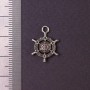 Discount! Pendant hardware 'Greek Steering Wheel' 19×14 mm, packaging 20 g + 25 pcs