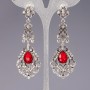 Crystal earrings «Chandeliers» «Chandeliers» «Royal»