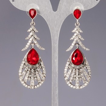 Crystal earrings 'Chandeliers' 'Chandeliers' 'Luxurious Era'