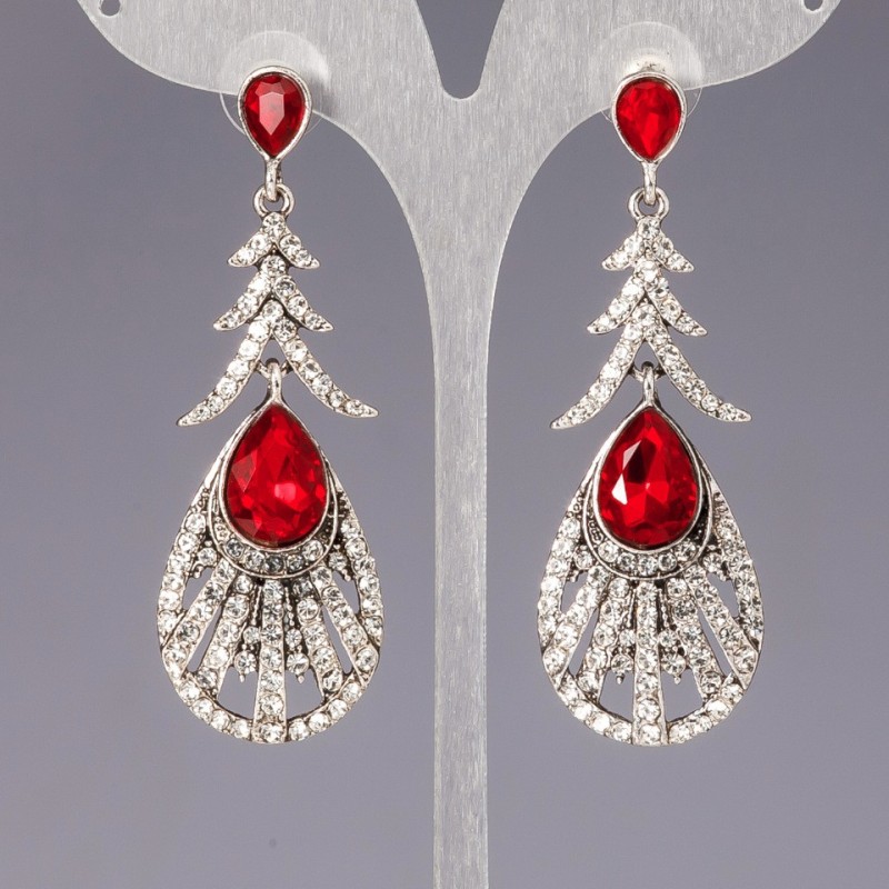 Crystal earrings 'Chandeliers' 'Chandeliers' 'Luxurious Era'