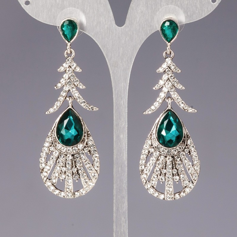 Crystal Earrings with Crystals 'Chandeliers' 'Chandeliers' 'Magnificent Era'
