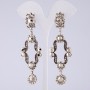 Long Evening Earrings, 9 cm long