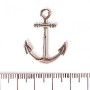 Anchor Pendant Findings 32×25 mm, pack of 6