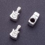 Discount! Pandora Guitar Bead 8x15mm, 4 mm hole, 20 g pack +/- 7 pcs