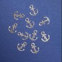 Discount! Anchor pendant hardware, length 17x13 mm, d1-1, 5 mm finish. 20 g + 5 pcs