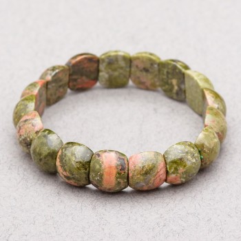 Heliotrope Bracelet Natural Stone 15x12x7mm+