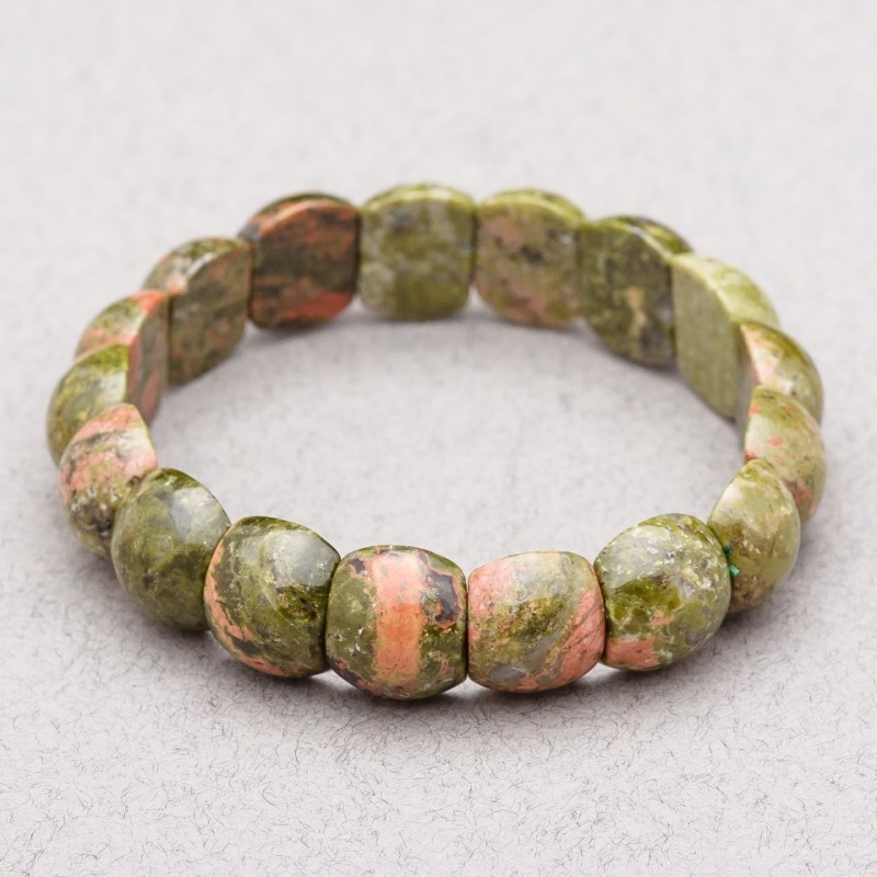 Heliotrope Bracelet Natural Stone 15x12x7mm+