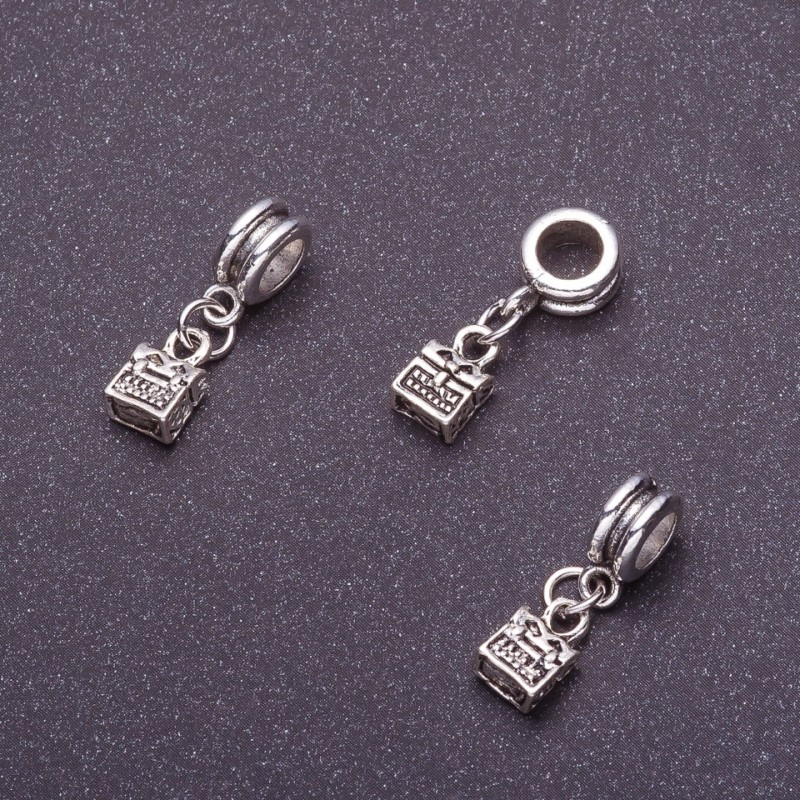 Bale with Pandora's Box Pendant, 3 cm length, pack of 5