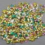 Colored rhinestones No. 16, diameter 3.9 mm, pack 10 g (±)