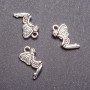 Elf Pendant Finding 20x10 mm, packaging 20 g, ±17 pcs