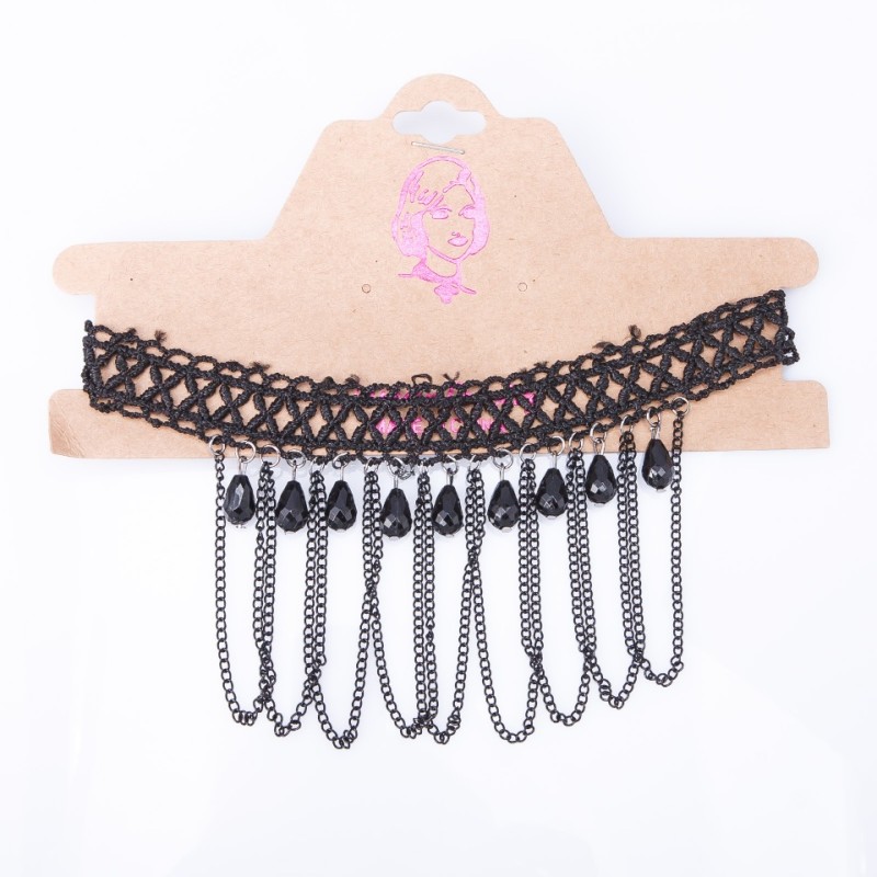 Sale! Choker for the neck "Venice" with bicones