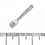 Fork Pendant Fittings 24x5mm, pack 20 g +/- 34 pcs