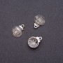 Shell Pendant Findings 13x16mm, Pack 20 g +/- 19-20 pcs