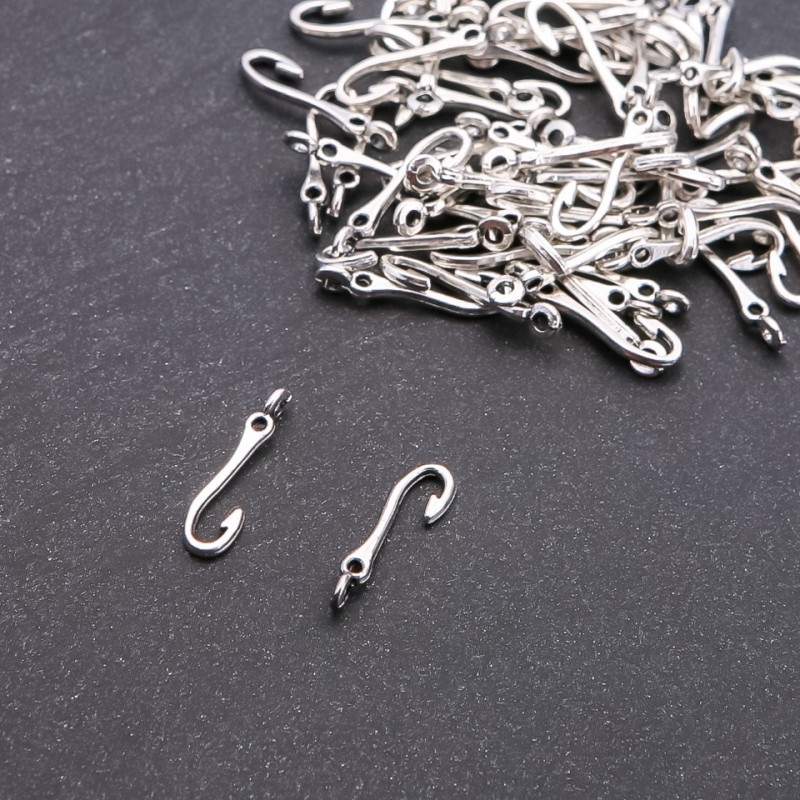 Discount! Hook Pendant 5×20 mm, pack size 20 g, ±55 pcs