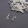 Discount! Hook Pendant 5×20 mm, pack size 20 g, ±55 pcs